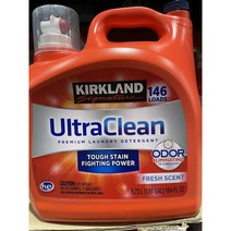 커클랜드 울트라 클린 드럼겸용 액체세제 5.73L 146회 코스트코, 1개