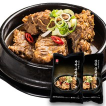 청춘을 담은 간장 국물 뼈찜 1.4kg (냉동), 2팩