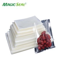 진공 밀봉 실링기 MAGIC SEAL 식품 실러 포장 기계용 주방 가방 보관 PE + PA 복합 로트당 30 개 50 100 개, 8.28 40cm 50pcs