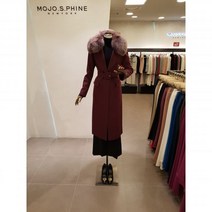 모조에스핀 롱 벨티드 폭스퍼카라 슬림 코S204MSG419-WIS204MSG419GA5