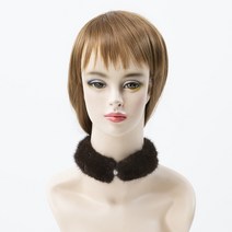 우리모피 통밍크 초커 넥워머