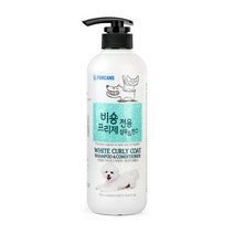 반려동물용품 포비스 비숑프리제 전용 샴푸린스 550ml, 없음