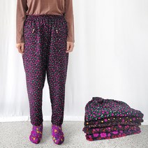 꽃빵 엄마 할머니 따뜻한 몸빼바지 선물 요양원 봄 가을 겨울 노인 꽃무늬 고쟁이 빅사이즈 옷