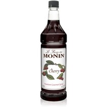 모닌 프리미엄 고메 시럽 체리, 1개, 1L