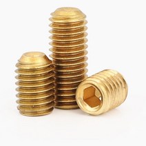 M6 황동 육각 소켓 렌치 볼트, M6 x 5Pieces, 5mm