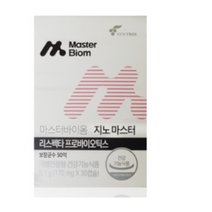 마스터바이옴 지노 마스터, 30캡슐, 1개