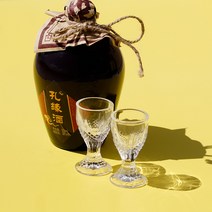 중국 고량주 빼갈 연태고량주 바이주 유리 전용잔 18ml 1P