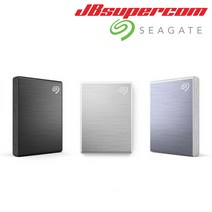 씨게이트 Fast One Touch SSD 패스트원터치 데이터복구 500GB - JBSupercom, 블랙
