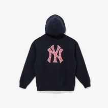 뉴에라 MLB 타일 패턴 뉴욕 양키스 후드 네이비 13338634