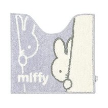 센코 65204 미피 원스텝 화장실 매트 약 58x60cm 그레이 화장실 꾸미기, grey