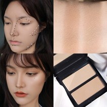 컨실러 나스컨실러 컨실러추천 JILL LEEN 더블 컬러 컨투어 컨실러 포터블 팔레트 코 섀도우, 한개옵션1, 02 06
