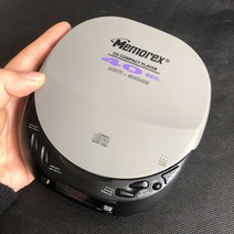 시디플레이어 휴대용 미니 cd 플레이어 CD 워크맨 앨범 고음질 디스크, 12 MD6422灰八成새