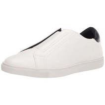 Unlisted by Kenneth Cole 남성용 스탠드 엘라스틱 슬립온 스니커즈 코냑/화이트