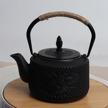 고급 해바라기 무쇠주전자 차주전자 탕관 650ml, 1개