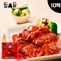 킹닭 킹매운맛 닭다리살 100g x 10팩 통닭다리살 통다리살 닭다리 순살