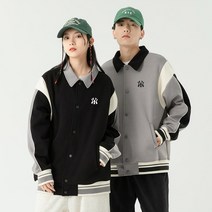 남자 항공 점퍼 패딩 방수 방풍 아우터 MLB 인클레어 패션 캐주얼 파일럿 자켓 남여공용 와일드 코트 커플 루즈핏 야구복 패션