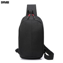 DFMEI.chest bag--작은 가슴 가방 야상 라이딩 스몰 숄더 캐주얼 숄더백 패션 스몰백