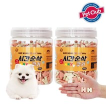 펫클럽 벨버드 시간순삭 칼슘비타쿠키500g 1+1, 2개