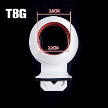 전구소켓 방수 t8 t5 절약 led lampholder g8 g5 형광등 기본 g13 브래킷 전구 소켓 수족관 물고기 탱크 액세서리, t8g, 01 T8G