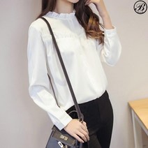 베베퀸즈 코지뉴 여성용 긴팔 블라우스