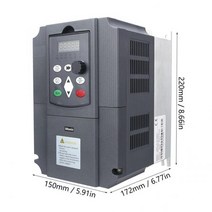 수중펌프 가압 배수 지하수 정화조 수중모터 인버터 펌프 ce 5.5kw 220v ac 주파수 앰프 변환기 출력 3상 ac 모터 워터 컨트롤러ac 드라이브주파수 변환기 323, 협력사, 220v 5.5kw 20a, 단상 220v