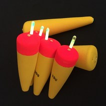 부력 EVA 소프트 인라인 야광 조명 스틱 1 개 15g 20g 25g 30g 찌 플로트 바닷물 낚시 수레 메기 미끼 물, 01 floating-15g