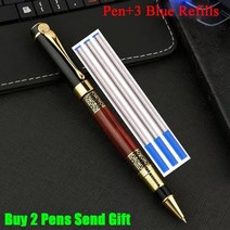 각인 프린션 삼색 선물용 특이한 우드 볼펜 각인 프린션 삼색 선물용 특이한 우드 풀, 협력사, 펜 3 파란색 리필