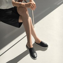 [2021봄신상] 여성용 덴버 키높이 통굽 슬립온 뮬 (3.5cm) 뮬스니커즈 블로퍼 편안한 키높이 깔창 CL317