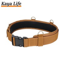 가야 스웨이드 작업용 2단 벨트 KL- 980 고급 공구벨트 버클 망치걸이 오리엔탈 경량 폴리