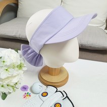 마크그린 여성골프모자 보니토 리본 썬캡, 베이지