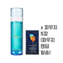 맥스클리닉 블루탄지오일폼 클렌져 110g 1개, 본품 1개+파우치 5매