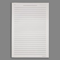 오케스트라 사보용 오선지(대) 10pcs 세트