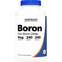 뉴트리코스트 붕소 5mg 캡슐, 240정, 1개