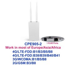 300MBPS 3G 4G 와이파이 라우터 SIM 카드 잠금 해제 CAT4 LTE 무선 모뎀 듀얼 외부 안테나 게이트웨이 IP 카메라용 야외, Version 2