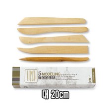 미술용품 신한조소용구 나무헤라 5본조 대 20cm - 42710_[230126EA]