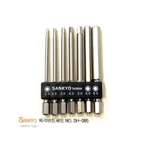 Sankyo 6.25x85mm 육각비트세트 ( sh085 비트날 )