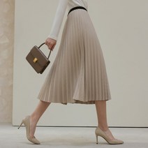 SKO017 밴딩 플리츠 롱 스커트