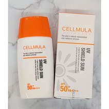 셀뮬러 유브이쉴드 선크림 50ml 50+ PA++++ 고급마스크팩 드림