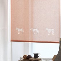 창데코 은은한 채광 레이저 블라인드 얼룩말
