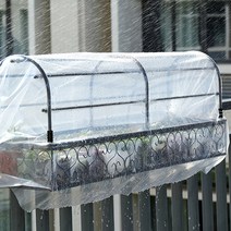 모칸도 베란다 화분걸이대 용 하우스거치대 80x25( 하우스거치대 제품/화분걸이별도), 블랙