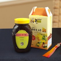 [지리산뱀사골] 밤꿀 프리미엄 1.2kg 선물세트 (병/선물용박스), 단품, 단품
