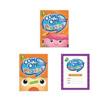 Come On Phonics. 1 본책 + Work Book + Test & Worksheet 전3권