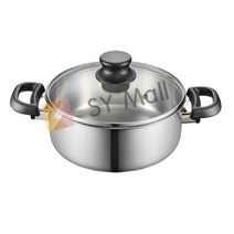 SY몰 IH 전골냄비 22CM 나베냄비 만두전골냄비 밀푀유나베냄비 칼국수냄비 밀푀유만들기 샤브샤브용냄비 일식냄비