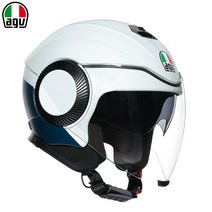 AGV ORBYT 오픈페이스 헬멧 BLOCK(라이트 그레이) (아시안핏)