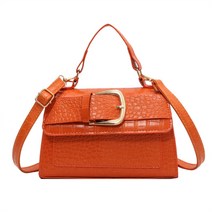 꽃소담 여성 악어무늬 봄 크로스백 미니 핸드백 M218