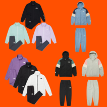 노스페이스 키즈 트레이닝 세트 주니어 운동복 츄리닝 남아 여아