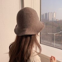 데일리 버킷햇 울모자 페도라 여성 벙거지 5컬러