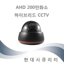 실내 돔카메라 210만화소 적외선 CCTV 블랙 감시카메라 검정색, CCTV블랙
