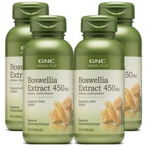 gnc 4병 보스웰리아 450mg 100정 Boswellia extract