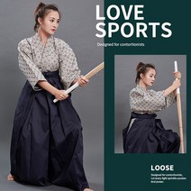 검도복 무도복 상의 하의 세트 일본 검도 유니 무 의류 합기도 Kekog 및 Hk 정장 태권도